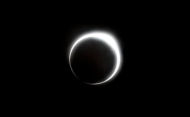 写真：2012年5月21日 金環日食